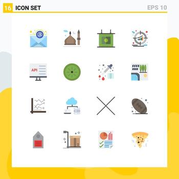 16 Creative Icons Modern Signs and Symbols of coding strategy football product management Editable Pack of Creative Vector Design Elements