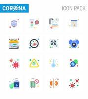 Coronavirus 2019nCoV Covid19 Prevention icon set date skull tubes bone hands viral coronavirus 2019nov disease Vector Design Elements