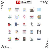 25 Creative Icons Modern Signs and Symbols of cooler fan magician file magical magic Editable Vector Design Elements