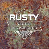 Rusty metal vector background with complex texture