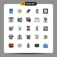 25 Creative Icons Modern Signs and Symbols of adaptive develop thermometer coding app Editable Vector Design Elements