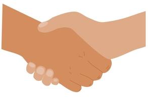 Handshake illustration vector