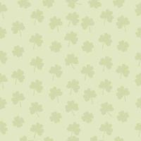 Seamless shamrock pattern. St. Patrick's day vector