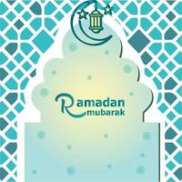 Ramdan vector design template