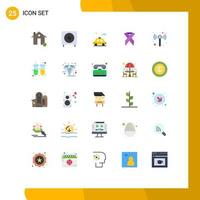 25 Creative Icons Modern Signs and Symbols of technology health products aids car Editable Vector Design Elements