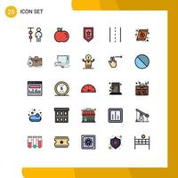 25 Creative Icons Modern Signs and Symbols of discount road prize path infrastructure Editable Vector Design Elements