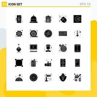 25 Creative Icons Modern Signs and Symbols of minidisc devices finance mouse computer Editable Vector Design Elements