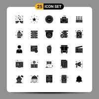 paquete de iconos de vector de stock de 25 signos y símbolos de línea para brotes, comercio de computadoras, interfaz de mouse, elementos de diseño de vector editables de mouse