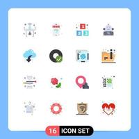 16 Thematic Vector Flat Colors and Editable Symbols of download emotional abc emotion android Editable Pack of Creative Vector Design Elements