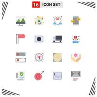 16 Creative Icons Modern Signs and Symbols of frame sign mlm paragraph div Editable Pack of Creative Vector Design Elements