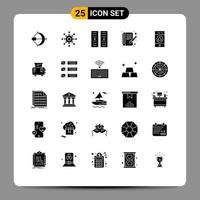 25 Creative Icons Modern Signs and Symbols of signaling write team edit server Editable Vector Design Elements