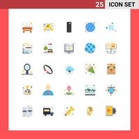 25 Creative Icons Modern Signs and Symbols of cheaque up measure arrow seo Editable Vector Design Elements