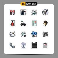 16 Creative Icons Modern Signs and Symbols of bag education group drawing perfume Editable Creative Vector Design Elements