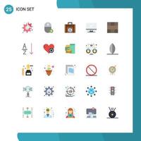 25 Creative Icons Modern Signs and Symbols of imac monitor gadget computer modern Editable Vector Design Elements