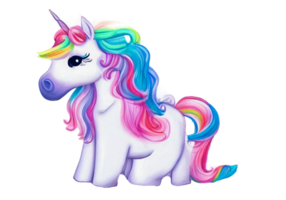 Cute unicorn for kids png