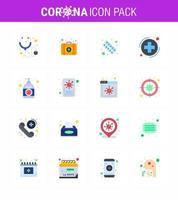 corona virus prevention covid19 tips to avoid injury 16 Flat Color icon for presentation cream sign form healthcare medica viral coronavirus 2019nov disease Vector Design Elements