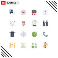 16 Creative Icons Modern Signs and Symbols of ring diamond emergency present import Editable Pack of Creative Vector Design Elements