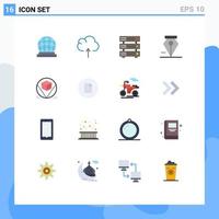 16 Creative Icons Modern Signs and Symbols of deliver packages rack box delete Editable Pack of Creative Vector Design Elements