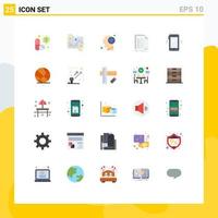 25 Creative Icons Modern Signs and Symbols of list check image thinking human Editable Vector Design Elements