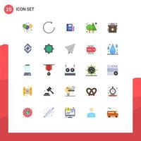 Set of 25 Modern UI Icons Symbols Signs for kit emergency portfolio aid tree Editable Vector Design Elements