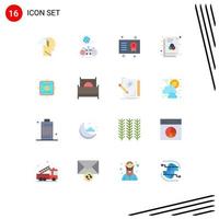 16 Creative Icons Modern Signs and Symbols of rgb file multiplayer diploma certificate Editable Pack of Creative Vector Design Elements