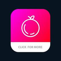 Apple China Chinese Mobile App Button Android and IOS Line Version vector