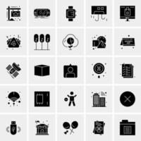 25 Universal Business Icons Vector Creative Icon Illustration to use in web and Mobile Related project