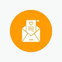 correo carta de amor propuesta tarjeta de boda vector