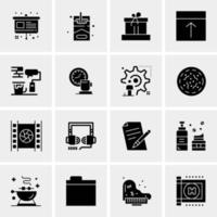 16 Universal Business Icons Vector Creative Icon Illustration to use in web and Mobile Related project