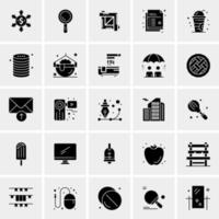 25 Universal Business Icons Vector Creative Icon Illustration to use in web and Mobile Related project