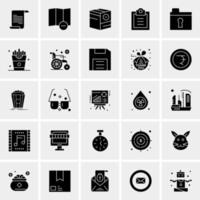 25 Universal Business Icons Vector Creative Icon Illustration to use in web and Mobile Related project