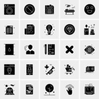 25 Universal Business Icons Vector Creative Icon Illustration to use in web and Mobile Related project