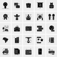 25 Universal Business Icons Vector Creative Icon Illustration to use in web and Mobile Related project