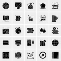 25 Universal Business Icons Vector Creative Icon Illustration to use in web and Mobile Related project