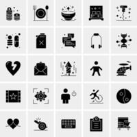 25 Universal Business Icons Vector Creative Icon Illustration to use in web and Mobile Related project