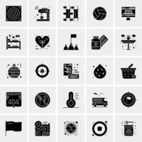 25 Universal Business Icons Vector Creative Icon Illustration to use in web and Mobile Related project