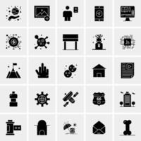 25 Universal Business Icons Vector Creative Icon Illustration to use in web and Mobile Related project