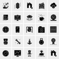 25 Universal Business Icons Vector Creative Icon Illustration to use in web and Mobile Related project