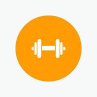 Dumbbell Fitness Sport Motivation vector