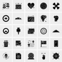 25 Universal Business Icons Vector Creative Icon Illustration to use in web and Mobile Related project