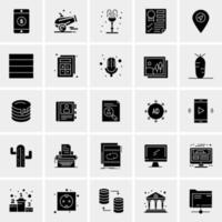 25 Universal Business Icons Vector Creative Icon Illustration to use in web and Mobile Related project