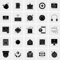 25 Universal Business Icons Vector Creative Icon Illustration to use in web and Mobile Related project