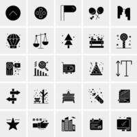 25 Universal Business Icons Vector Creative Icon Illustration to use in web and Mobile Related project