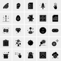 25 Universal Business Icons Vector Creative Icon Illustration to use in web and Mobile Related project