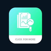 File Static Search Computing Mobile App Icon Design vector