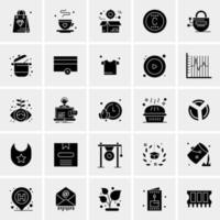 25 Universal Business Icons Vector Creative Icon Illustration to use in web and Mobile Related project