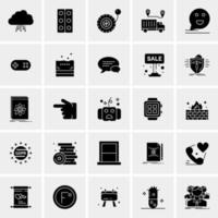 25 Universal Business Icons Vector Creative Icon Illustration to use in web and Mobile Related project