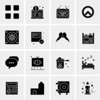 16 Universal Business Icons Vector Creative Icon Illustration to use in web and Mobile Related project