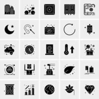 25 Universal Business Icons Vector Creative Icon Illustration to use in web and Mobile Related project