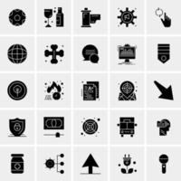 25 Universal Business Icons Vector Creative Icon Illustration to use in web and Mobile Related project